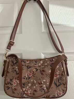 Fiorelli Floral Crossbody Bag in Brown